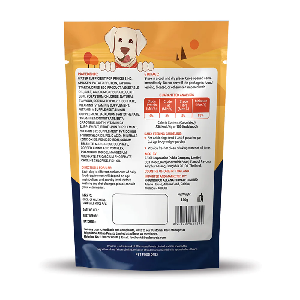 Bowlers Chicken Recipe in Gravy Dog Wet Food - Image 6