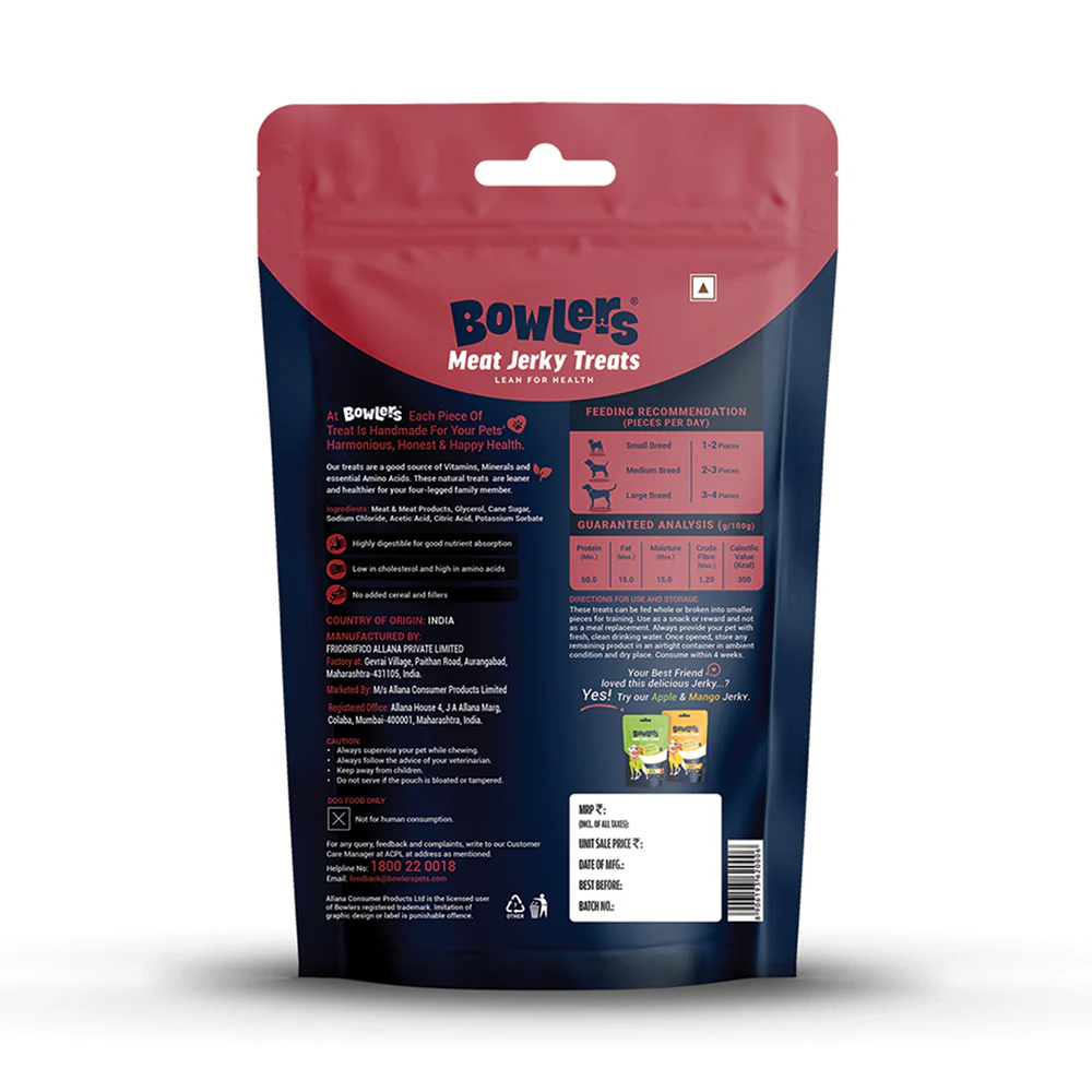 Bowlers Meat Jerky Dog Treats - Image 11