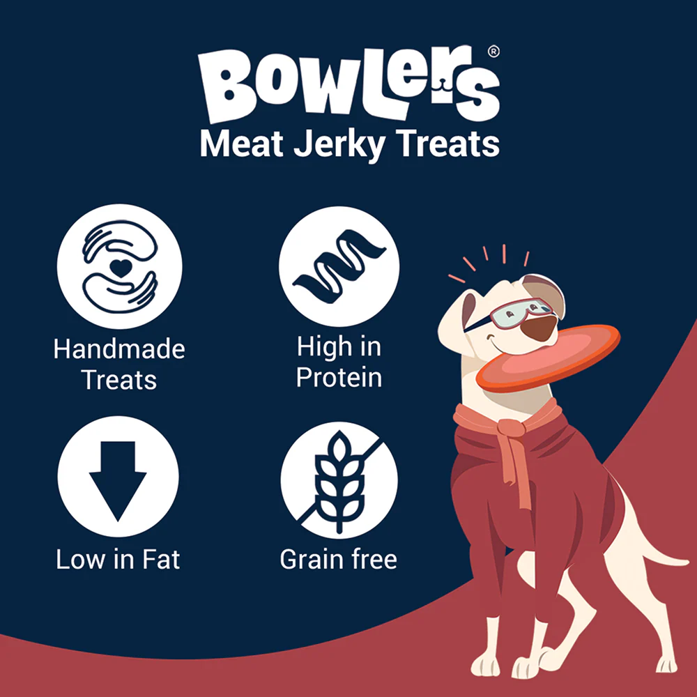 Bowlers Meat Jerky Dog Treats - Image 2