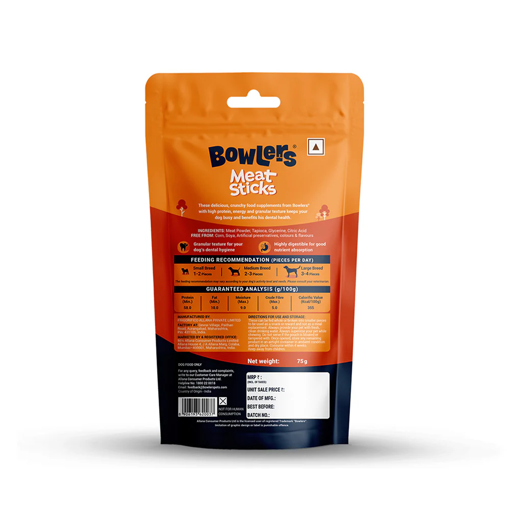 Bowlers Meat Sticks Dog Treats - Image 8