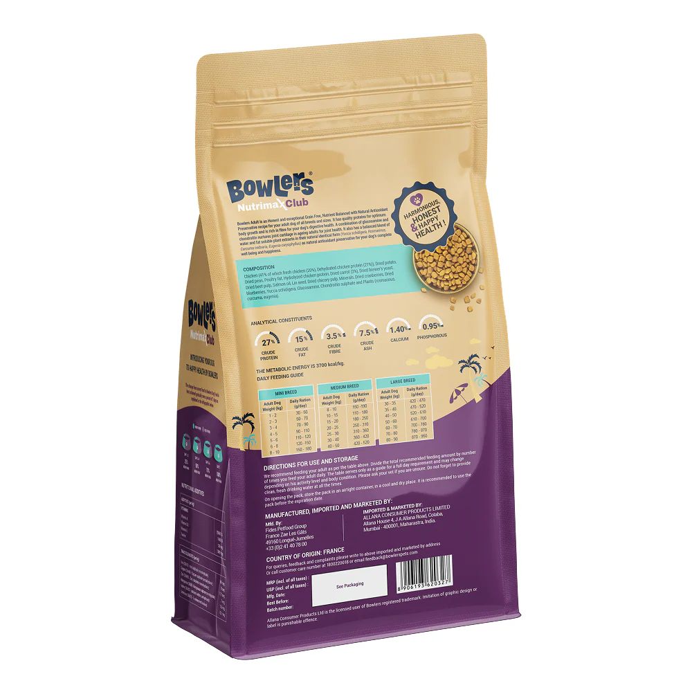 Bowlers Nutrimax Club Adult Dog Dry Food - Image 10