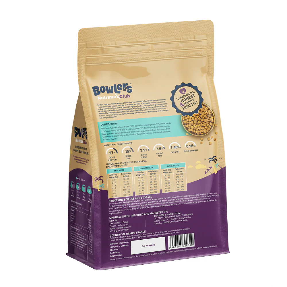 Bowlers Nutrimax Club Adult Dog Dry Food - Image 12
