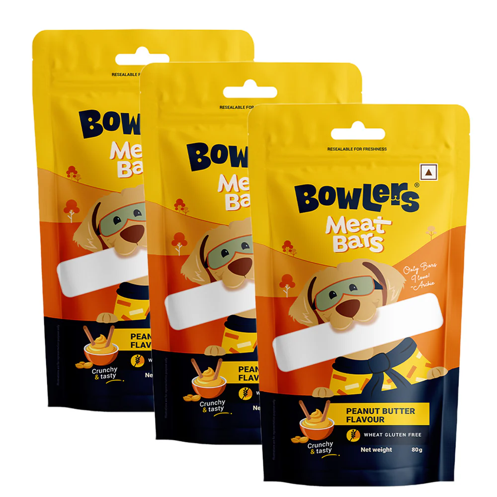 Bowlers Peanut Butter Flavour Meat Bars Dog Treats - Image 10