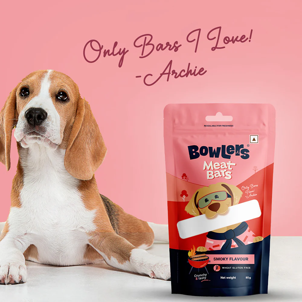 Bowlers Smoked Flavour Meat Bars Dog Treats - Image 7