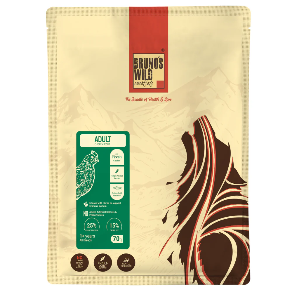 Bruno's Wild Essentials Chicken Recipe Adult Dog Dry Food - Image 8