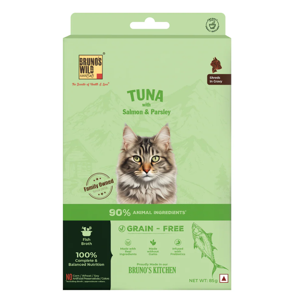 Bruno's Wild Essentials Tuna with Salmon & Parsely Cat Wet Food - Image 4