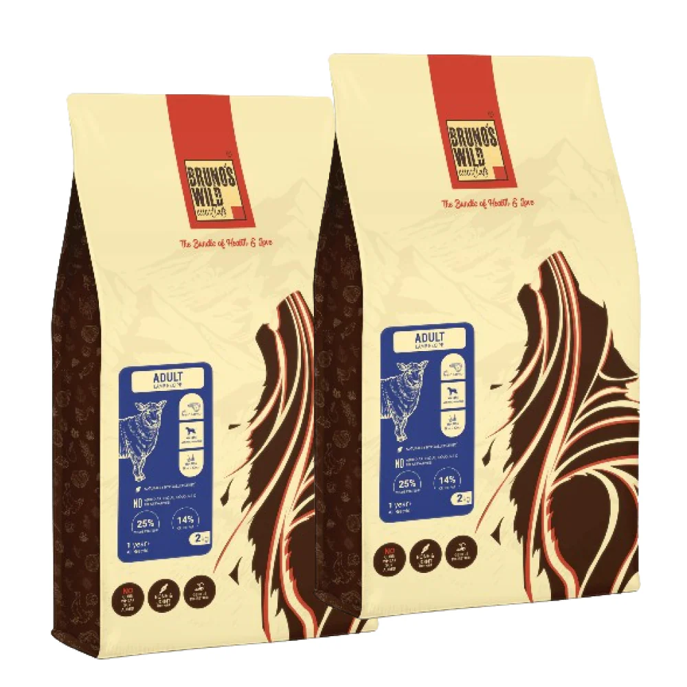 Bruno's Wild Essentials Adult Lamb Recipe Dog Dry Food - Image 3