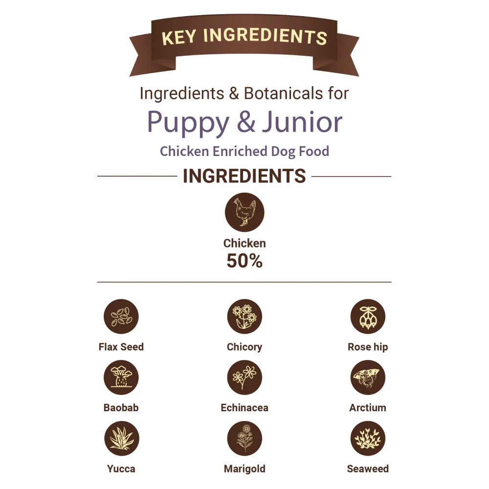 Bruno's Wild Essentials Puppy & Junior Dog Dry Food - Image 2
