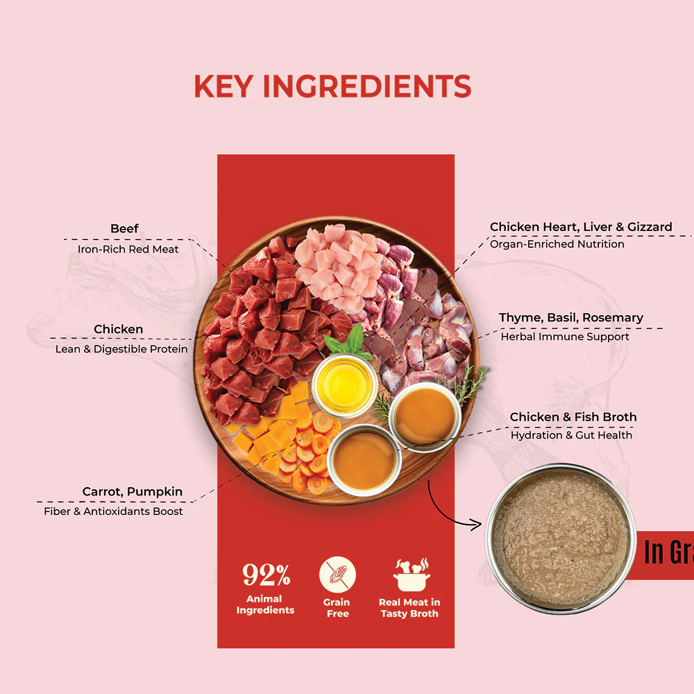 Bruno's Wild Essentials Slurpup Buff & Chicken Recipe Dog Wet Food - Image 2