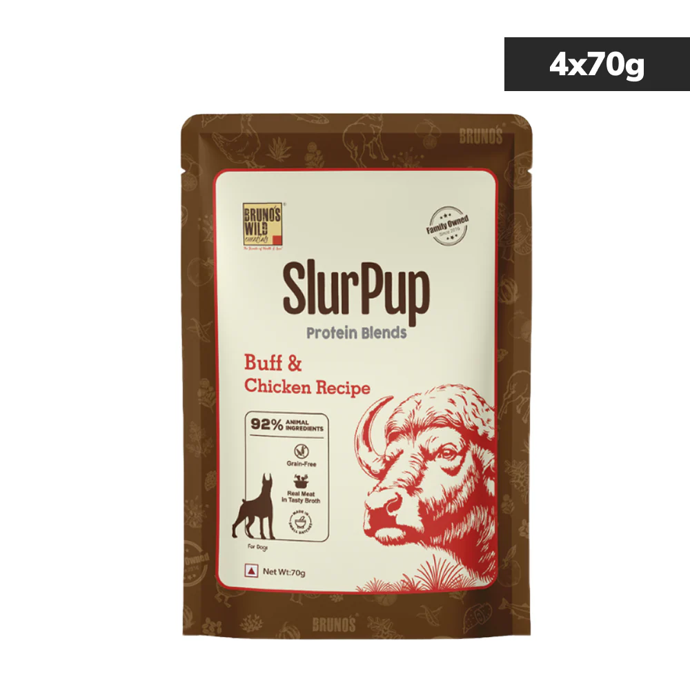 Bruno's Wild Essentials Slurpup Buff & Chicken Recipe Dog Wet Food - Image 6