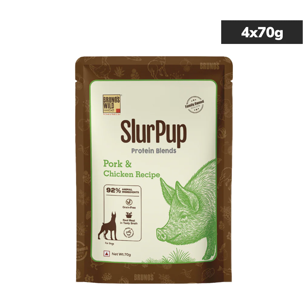 Bruno's Wild Essentials Slurpup Pork & Chicken Dog Wet Food - Image 6