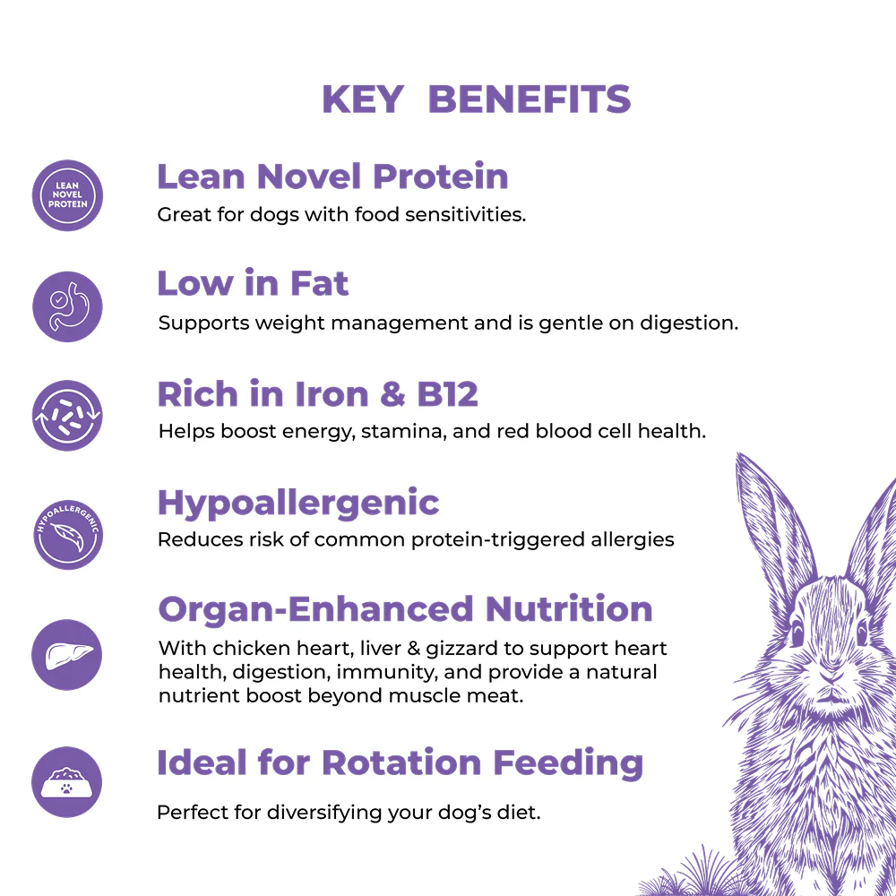 Bruno's Wild Essentials Slurpup Rabbit & Chicken Recipe Dog Wet Food - Image 3