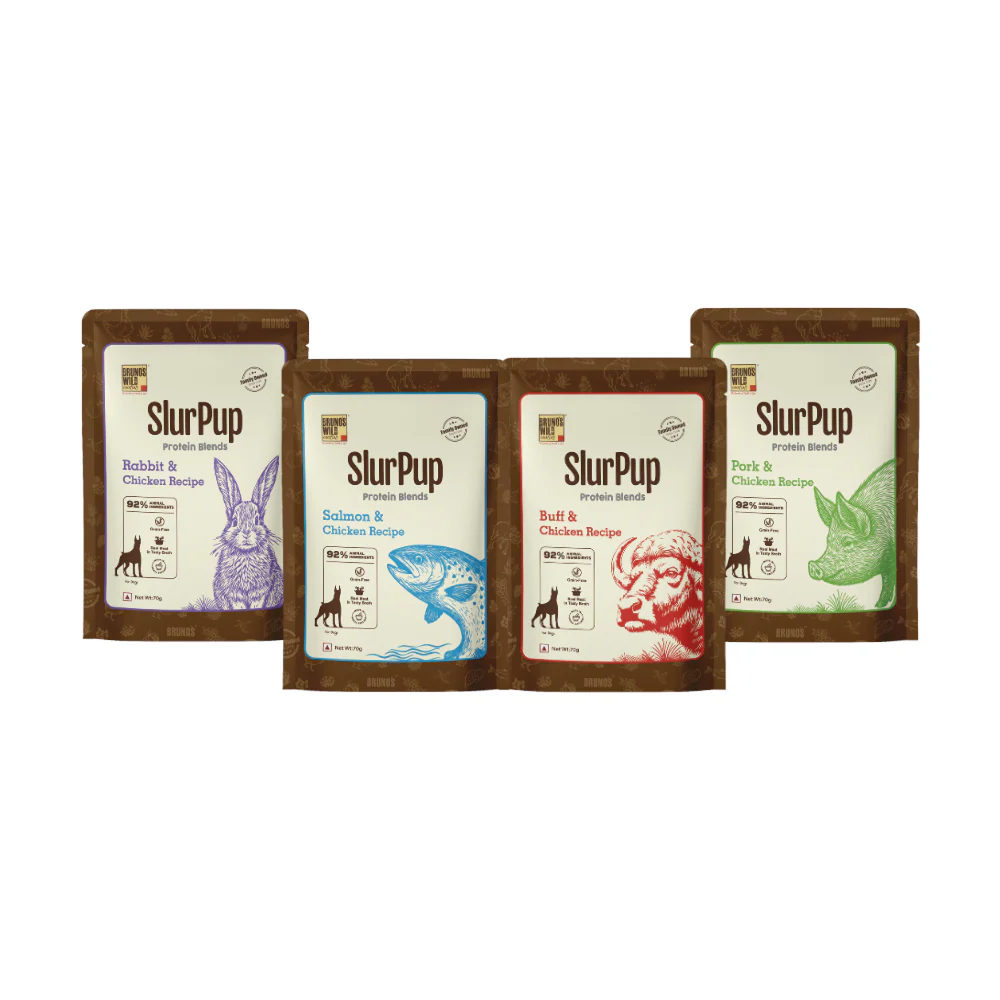 Bruno's Wild Essentials Slurpup Rabbit & Chicken Recipe Dog Wet Food - Image 5