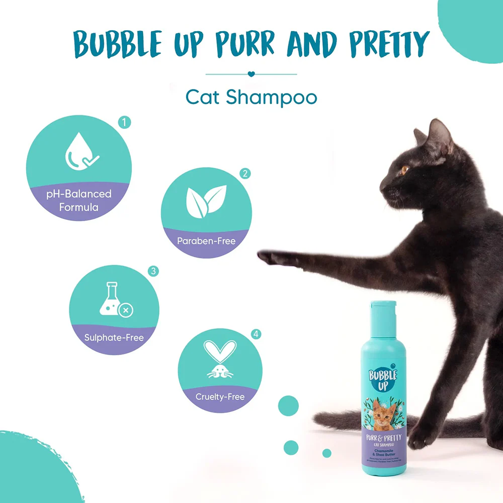 Bubble Up Chamomile and Shea Butter Shampoo for Cats - Image 4