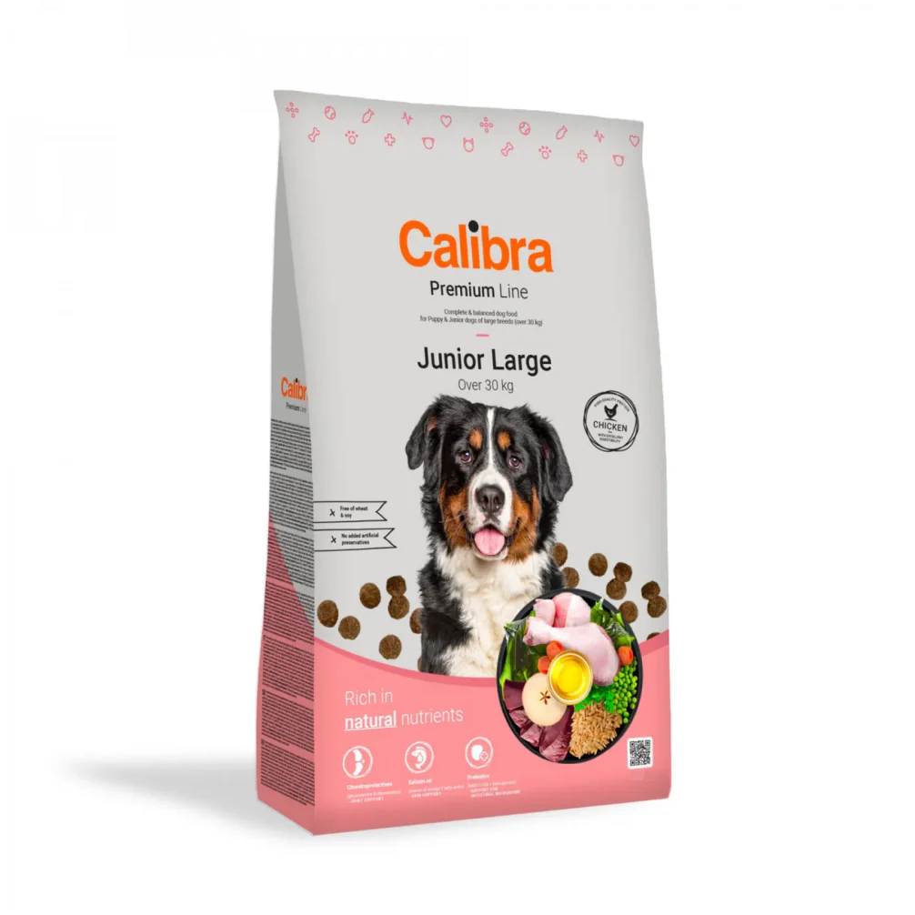 Calibra Dog Premium Line Junior Large Dry Food - Image 2