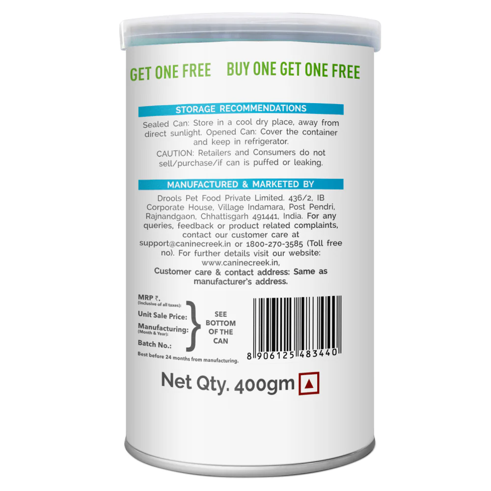 Canine Creek Advance Pet Nutrition Real Chicken Adult Dog Wet Food (Buy 1 Get 1) - Image 4