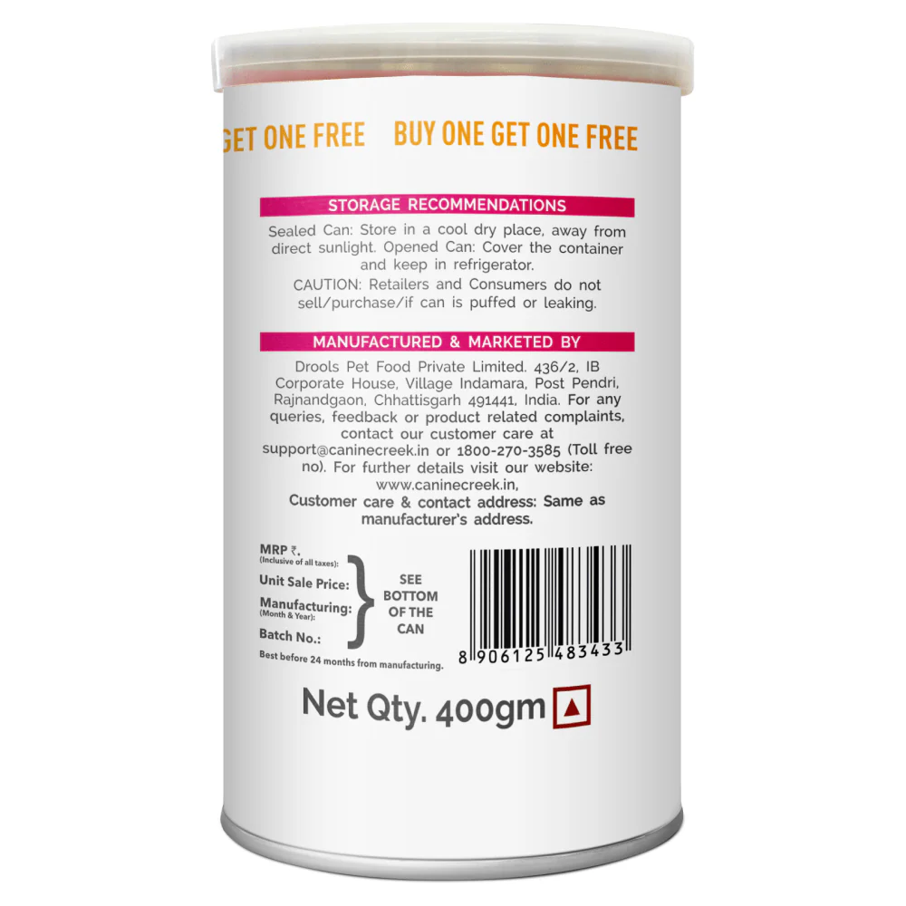 Canine Creek Advance Pet Nutrition Real Chicken Puppy Wet Food (Buy 1 Get 1) - Image 3