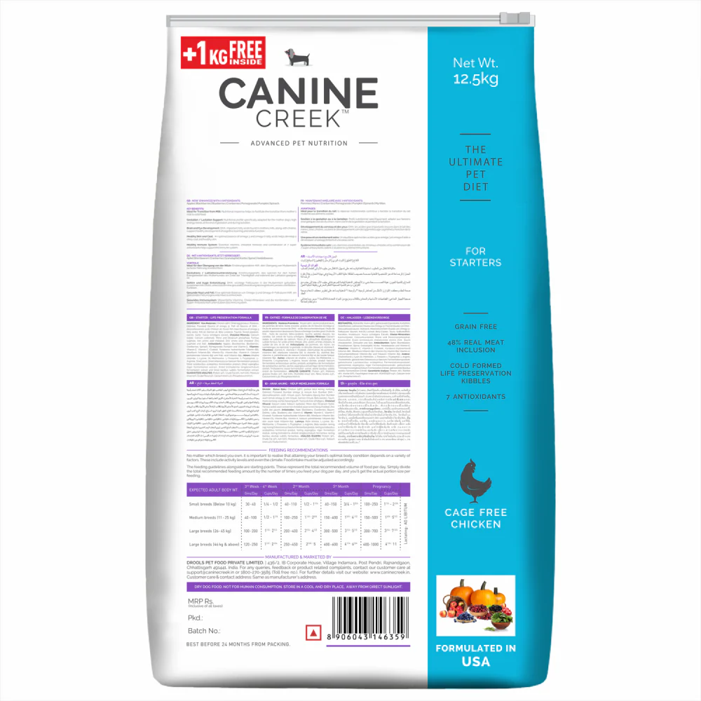 Canine Creek Ultra Premium Starter Puppy Dry Dog Food - Image 8
