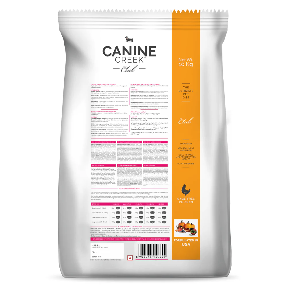 Canine Creek Club Ultra Premium Dog Dry Food - Image 2