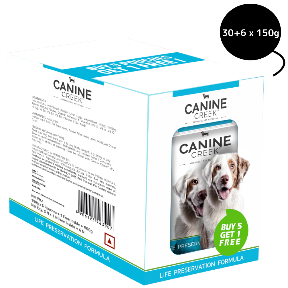 Canine Creek Real Chicken Gravy Adult Dog Wet Food - Image 6