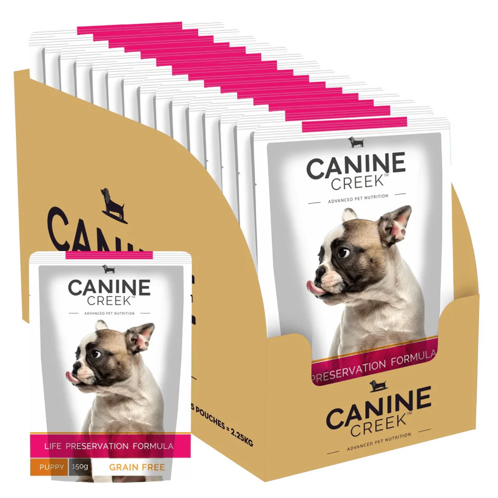 Canine Creek Ultra Premium Puppy Dry Food and Real Chicken Gravy Puppy Wet Food Combo - Image 9
