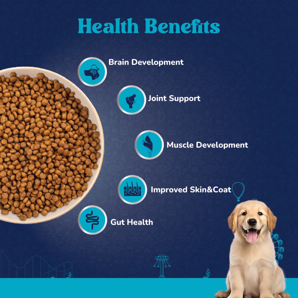 Carniwel Fresh Chicken Kibble Large Breed Puppy Dog Dry Food - Image 4