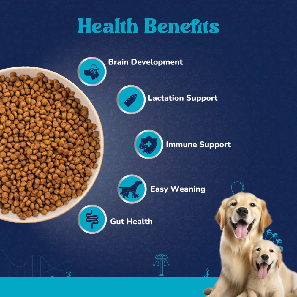 Carniwel Fresh Chicken Kibble Large Breed Starter Dog Dry Food - Image 5