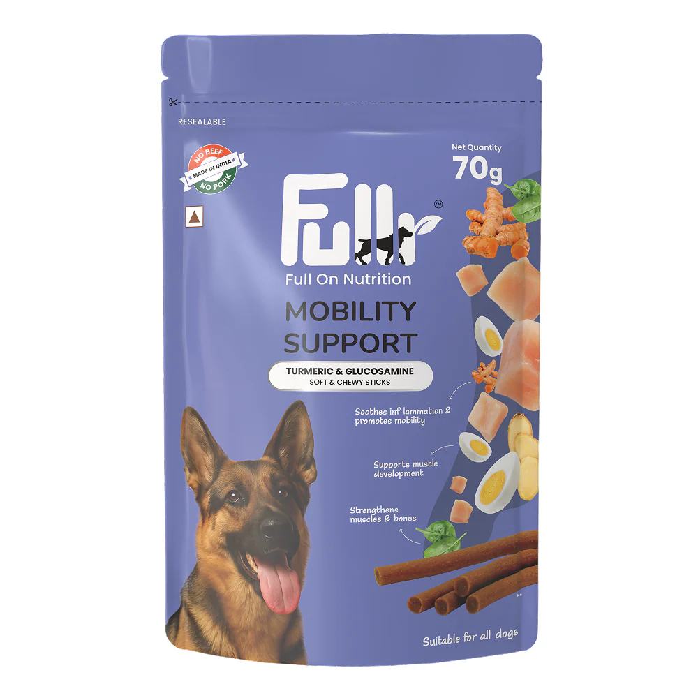 Carniwel Fresh Chicken Kibble Small Breed Adult Dog Dry Food and Fullr Mobility Support Soft and Chewy Stick Dog Treats Combo - Image 10