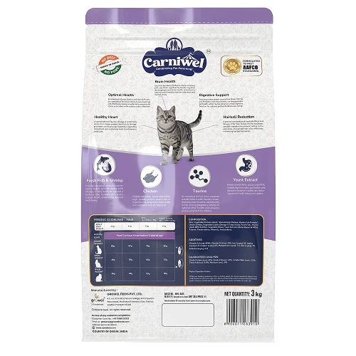 Carniwel Fresh Fish and Shrimp For Adult Cat Dry Food - Image 11