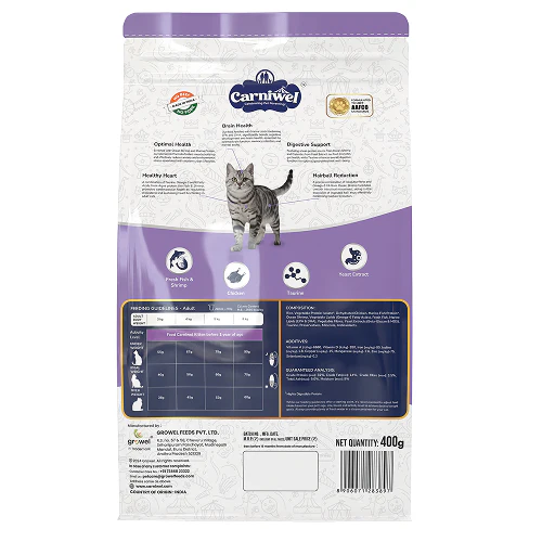 Carniwel Fresh Fish and Shrimp For Adult Cat Dry Food - Image 7