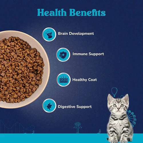 Carniwel Fresh Fish and Shrimp For Kitten Cat Dry Food - Image 2
