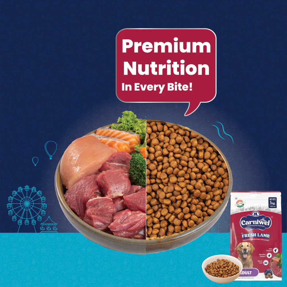 Carniwel Fresh Lamb Large Breed Adult Dog Dry Food - Image 2