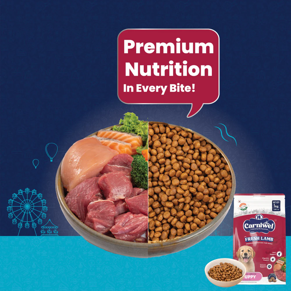 Carniwel Fresh Lamb Large Breed Puppy Dog Dry Food - Image 6