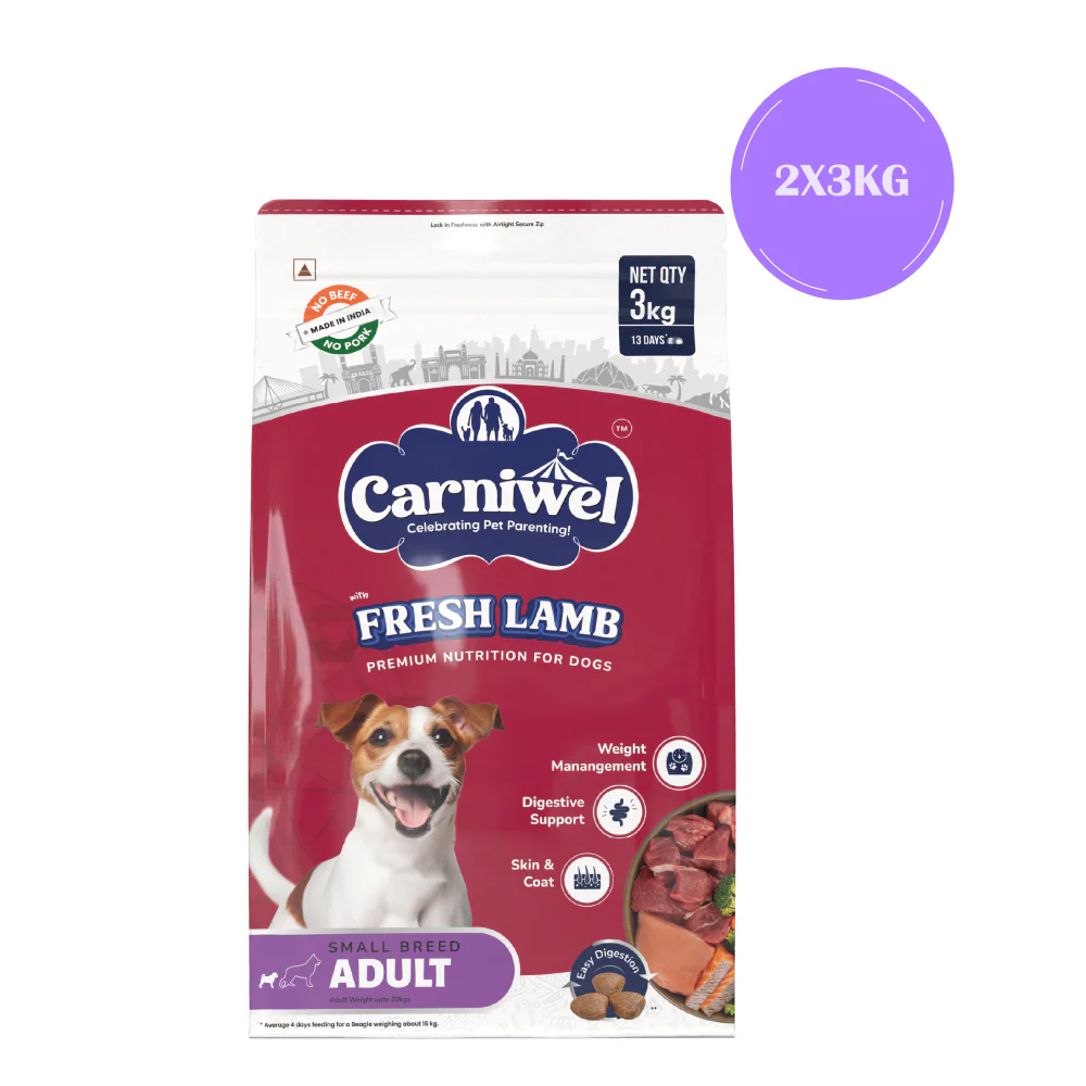 Carniwel Fresh Lamb Small Breed Adult Dog Dry Food - Image 10