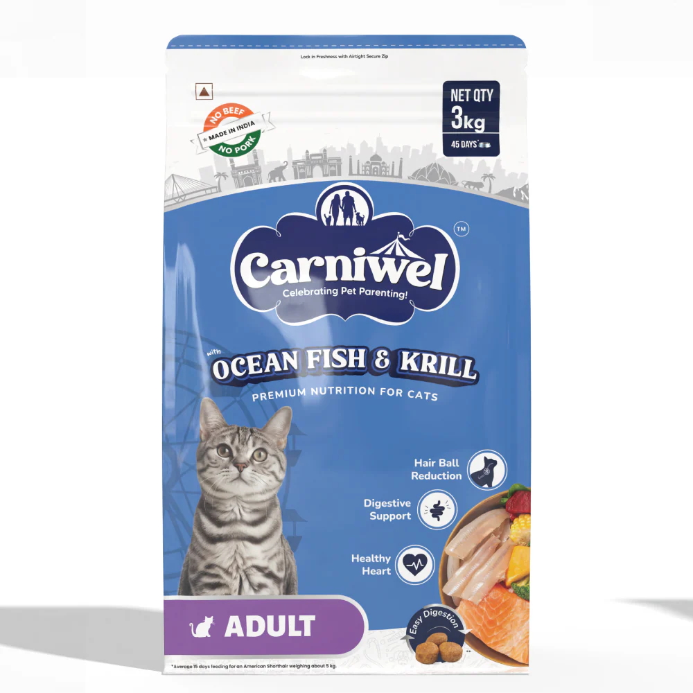 Carniwel Ocean Fish and Krill For Adult Cat Dry Food - Image 9
