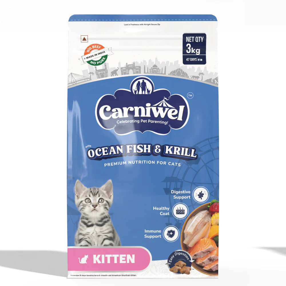 Carniwel Ocean Fish and Krill For Kitten Cat Dry Food - Image 10