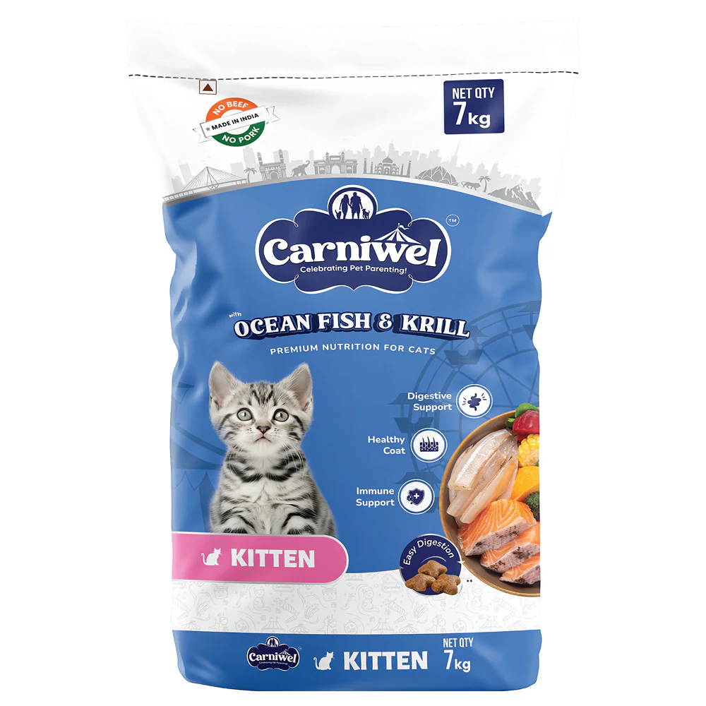 Carniwel Ocean Fish and Krill For Kitten Cat Dry Food - Image 14