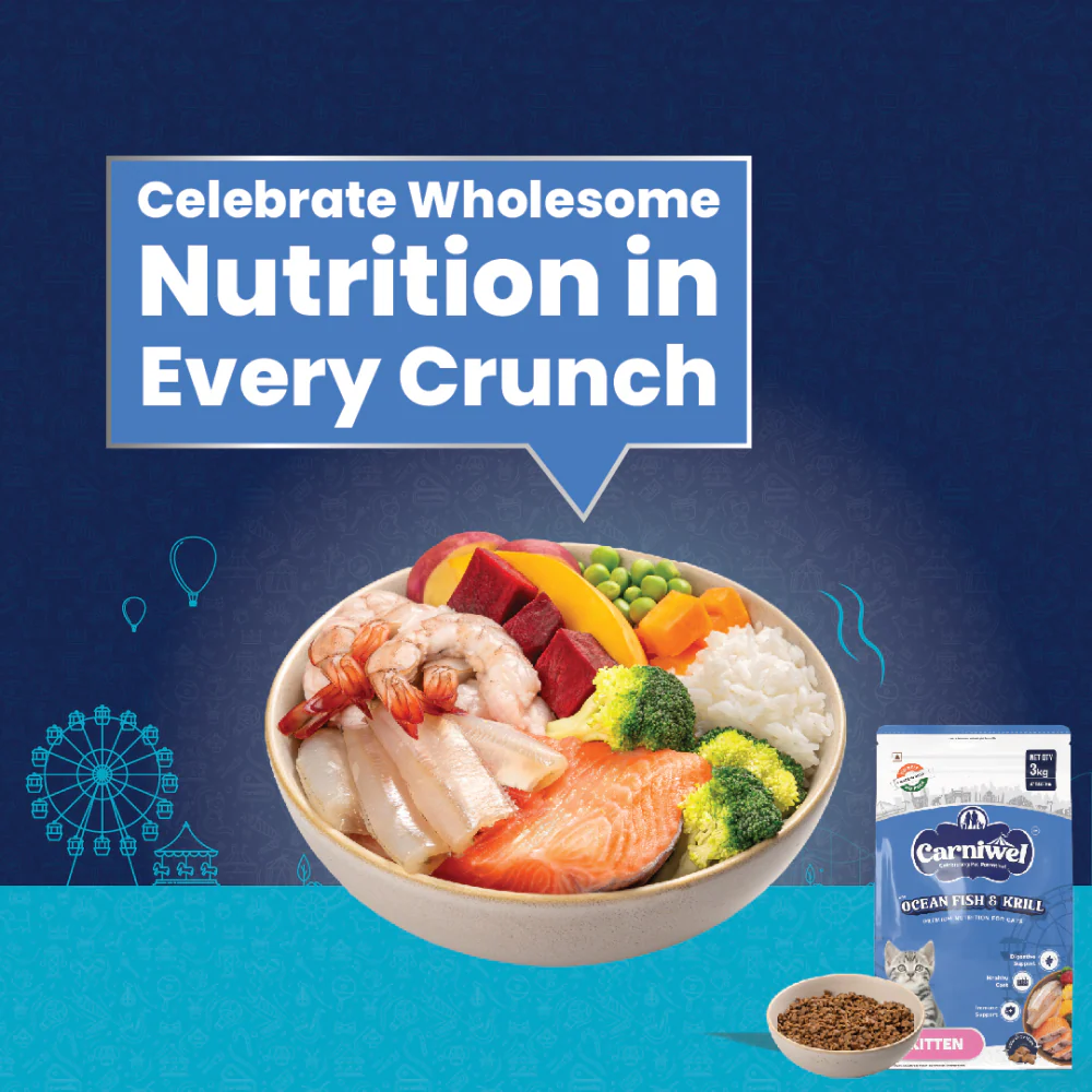 Carniwel Ocean Fish and Krill For Kitten Cat Dry Food - Image 6