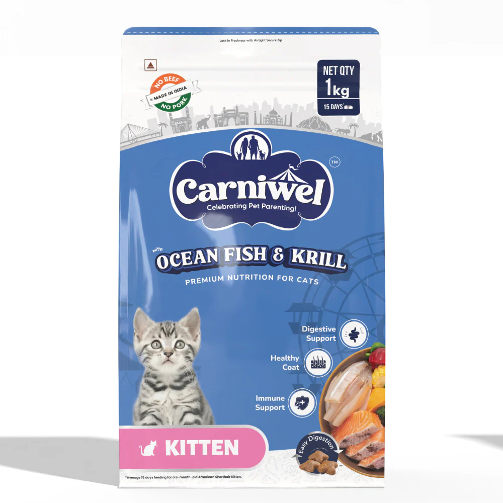 Carniwel Ocean Fish and Krill For Kitten Cat Dry Food - Image 9