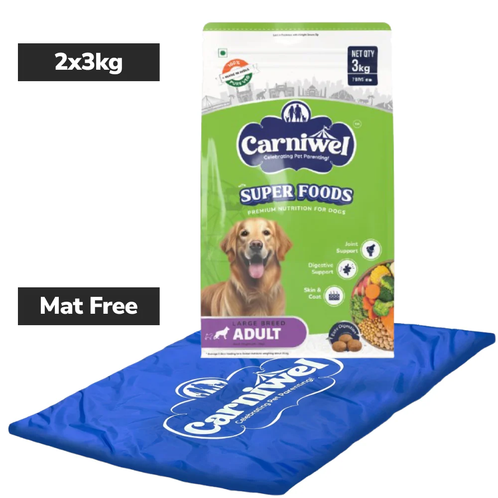 Carniwel Superfoods Veg For Large Breed Adult  Dog Dry Food - Image 13