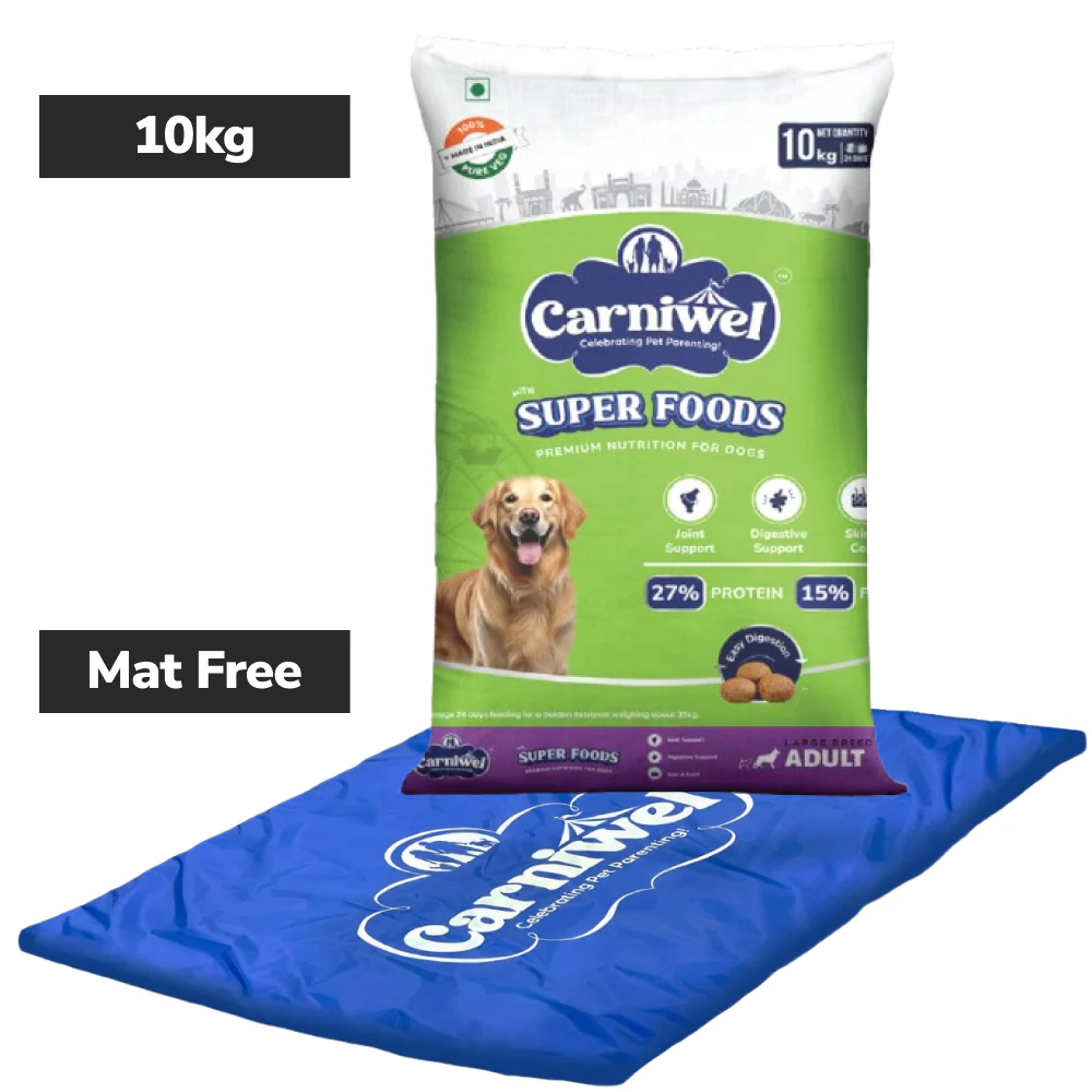 Carniwel Superfoods Veg For Large Breed Adult  Dog Dry Food - Image 14