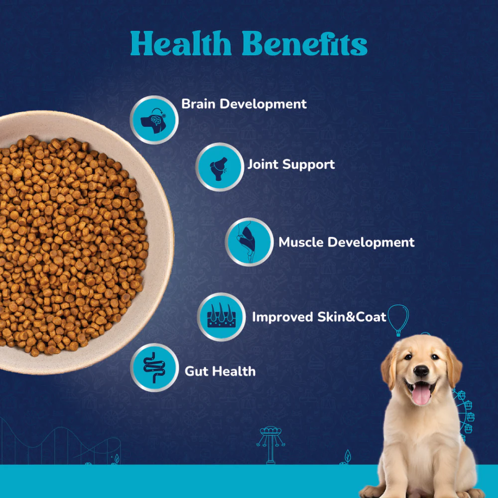 Carniwel Superfoods Veg Kibble for Large Breed Puppy Dog Dry Food - Image 5