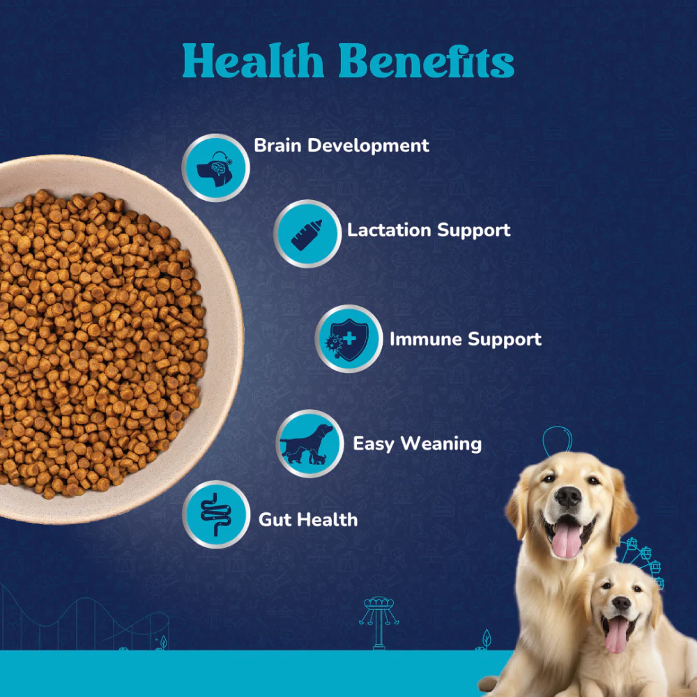 Carniwel Superfoods Veg Kibble Starter For Large Breed Mother & Baby Dog Dry Food - Image 3