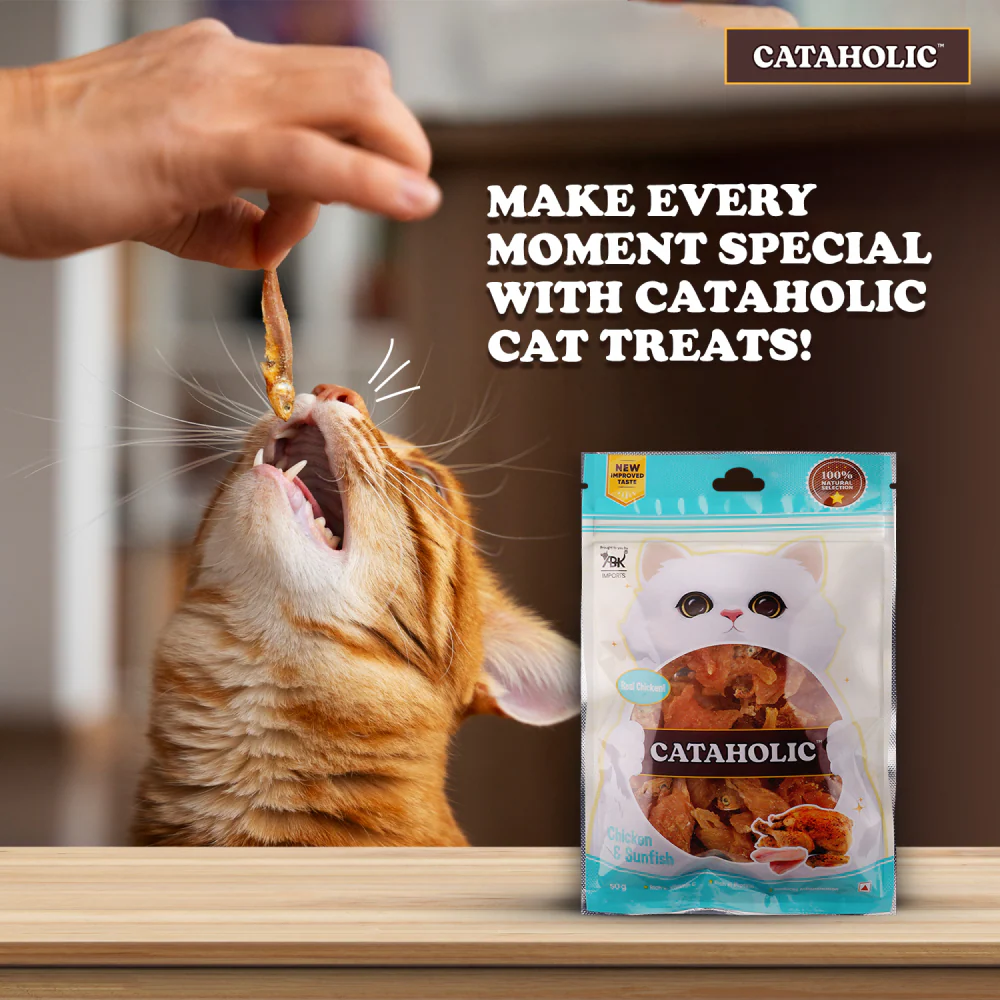 Cataholic Soft Chicken and Sunfish Spiral Cat Treats - Image 9