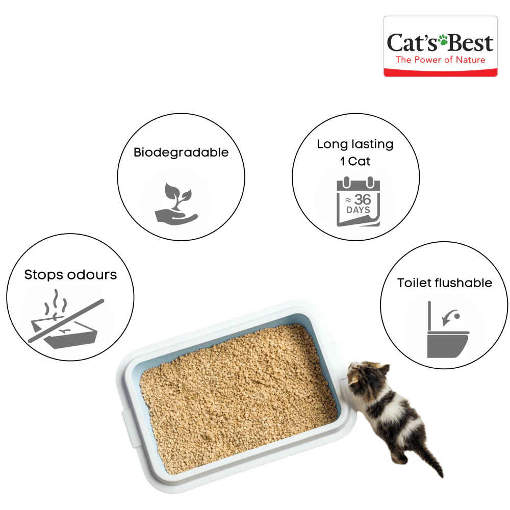 Cat's Best Unscented Original Cat Litter - Image 5
