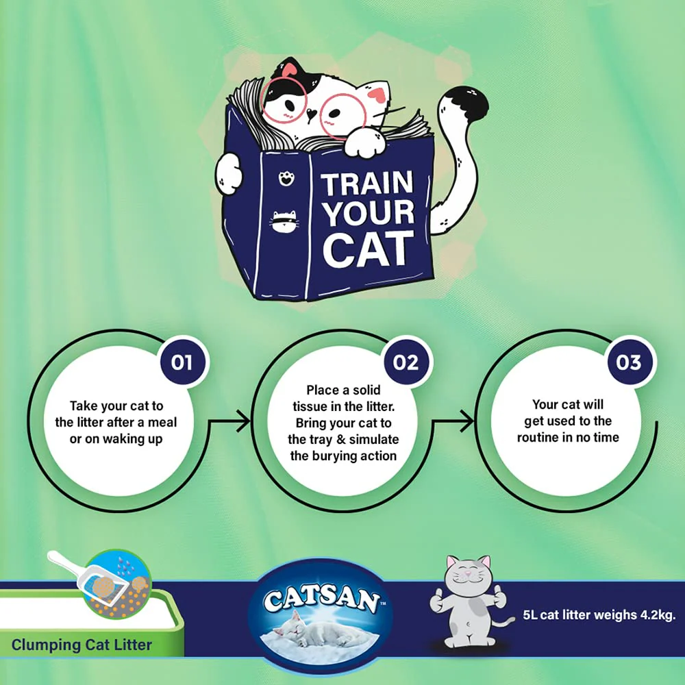 Catsan 100% Natural Unscented Clumping Cat Litter - Image 12