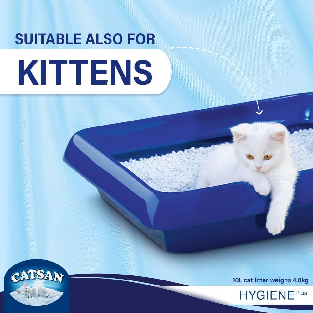 Catsan Hygiene Plus Unscented Non Clumping 100% Natural Cat Litter - Image 7