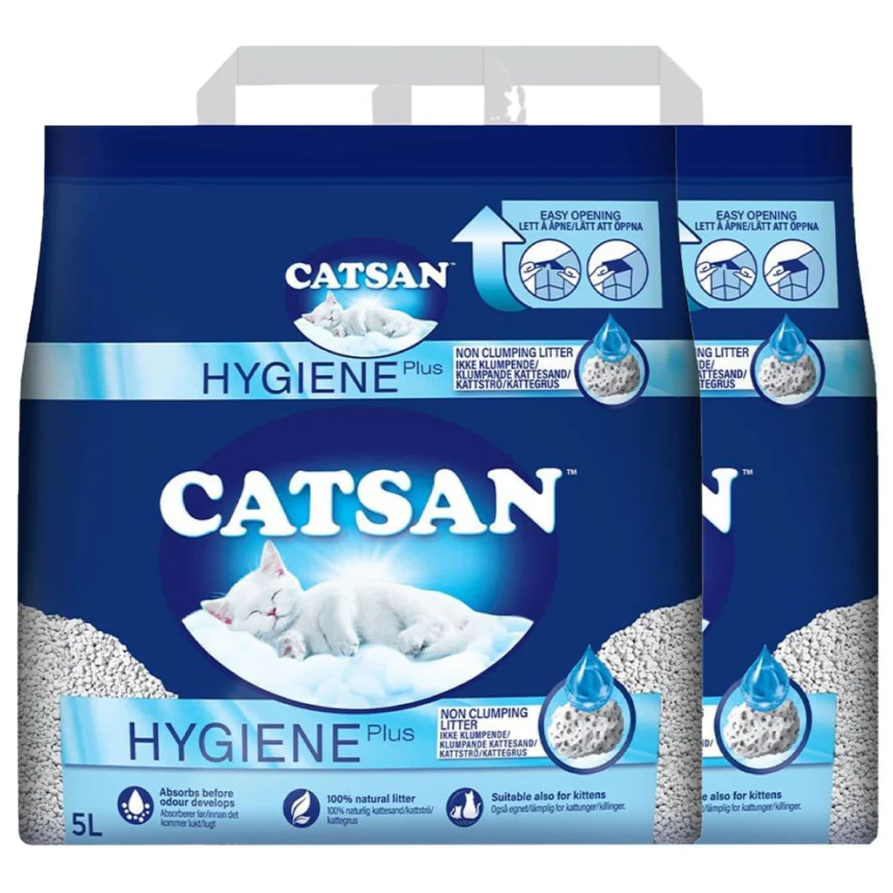 Catsan Hygiene Plus Unscented Non Clumping 100% Natural Cat Litter - Image 15
