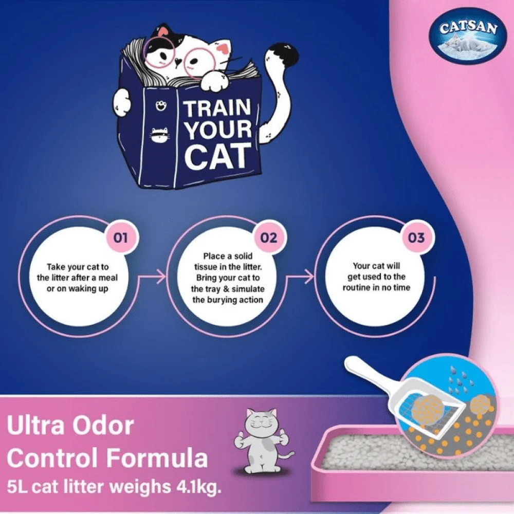 Catsan Ultra Odour Control Unscented Clumping Cat Litter - Image 4