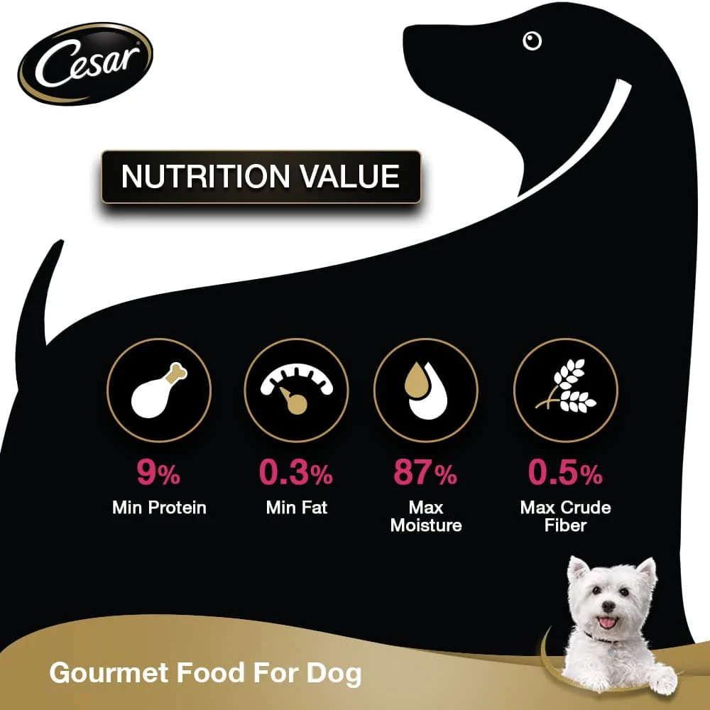 Cesar Adult Sasami Dog Wet Food - Image 4